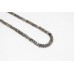 Necklace Strand String Beaded Labradorite Stone Diamond Cut Bead Women Gift D779